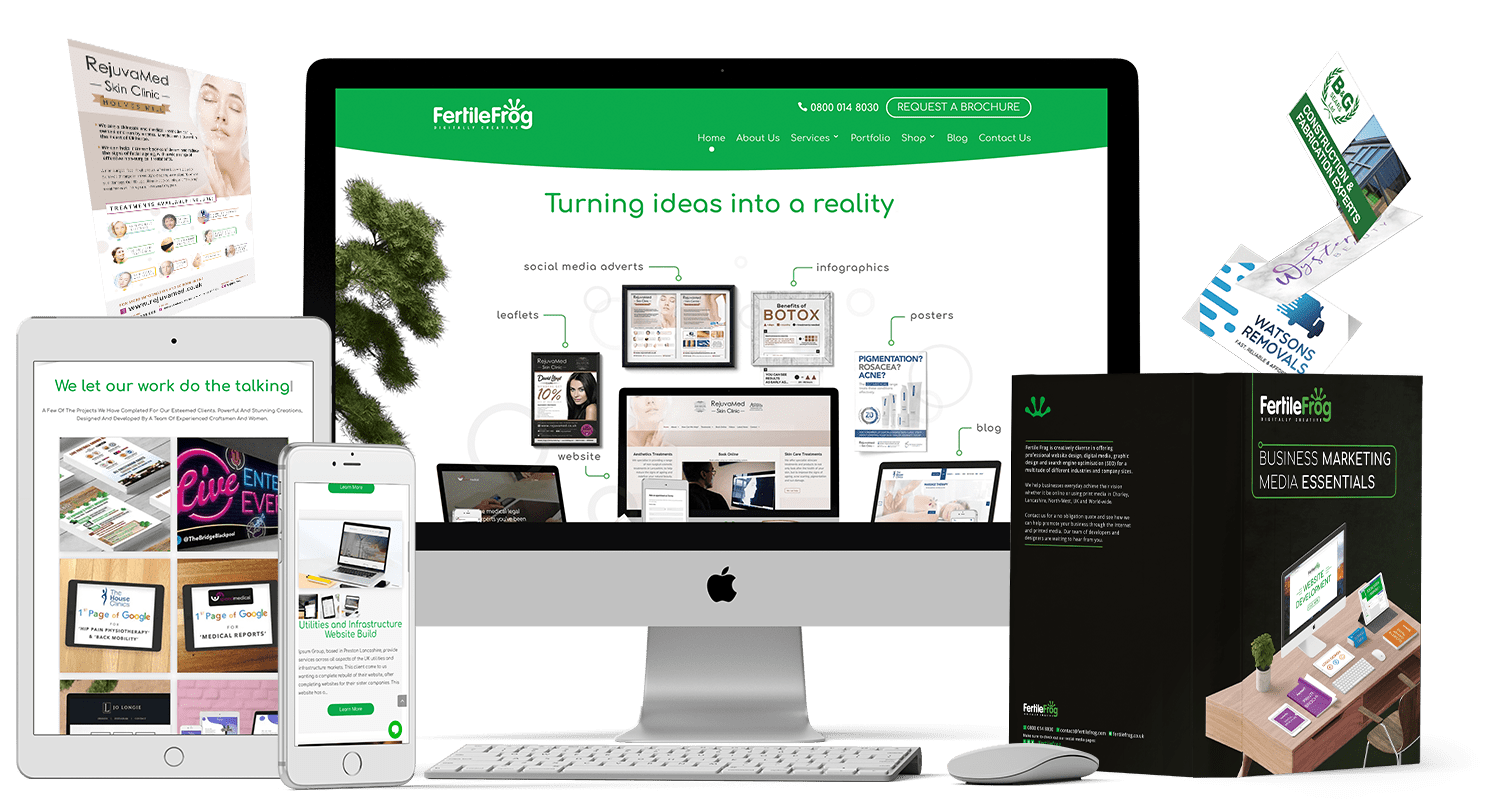 Fertile Frog Web Design | Lancashire SEO Service in Chorley