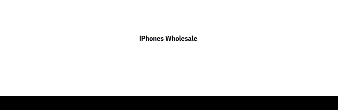 iPhones wholesale Cover Image